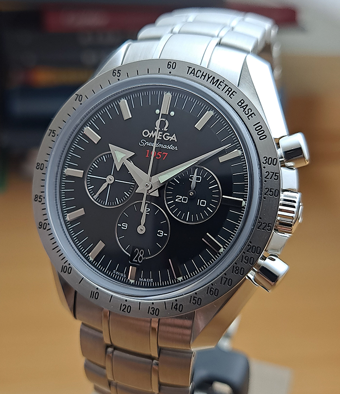 Omega Speedmaster 1957 Broad Arrow Co-Axial Chronograph Ref. 321.10.42.50.01.001